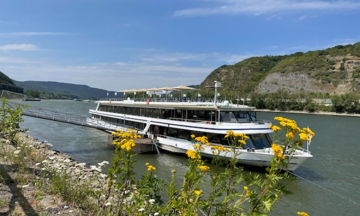 Rheinprinzessin in Andernach © Vogel